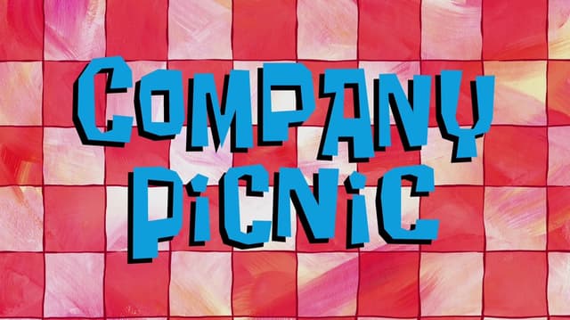 Le pique-nique de l'entreprise